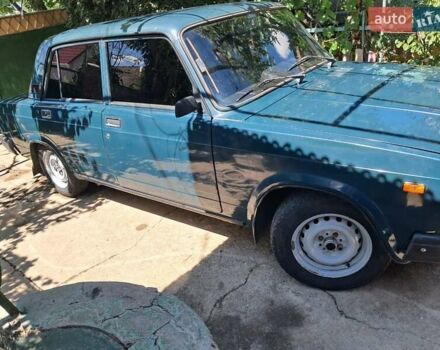 Зеленый ВАЗ 2107, объемом двигателя 1.45 л и пробегом 91 тыс. км за 1100 $, фото 1 на Automoto.ua