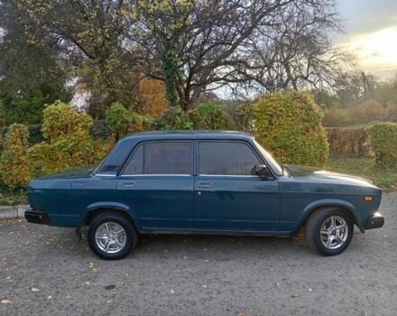 Зеленый ВАЗ 2107, объемом двигателя 1.5 л и пробегом 135 тыс. км за 1100 $, фото 3 на Automoto.ua