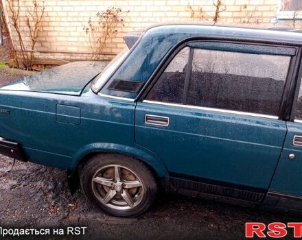 Зеленый ВАЗ 2107, объемом двигателя 1.5 л и пробегом 80 тыс. км за 1200 $, фото 4 на Automoto.ua