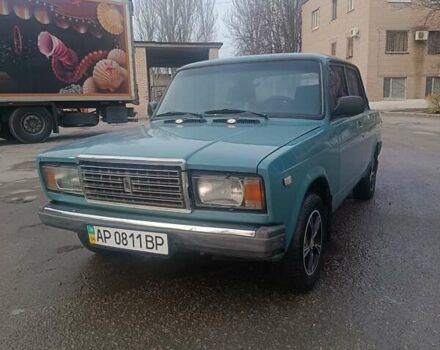 Зеленый ВАЗ 2107, объемом двигателя 1.5 л и пробегом 135 тыс. км за 1300 $, фото 2 на Automoto.ua