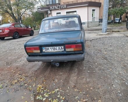 Зеленый ВАЗ 2107, объемом двигателя 2 л и пробегом 89 тыс. км за 644 $, фото 1 на Automoto.ua