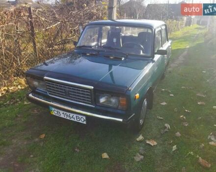 Зелений ВАЗ 2107, об'ємом двигуна 1.45 л та пробігом 98 тис. км за 1000 $, фото 5 на Automoto.ua