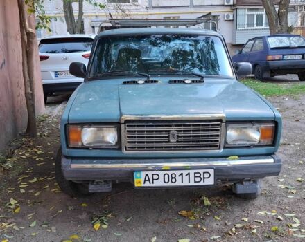 Зеленый ВАЗ 2107, объемом двигателя 1.5 л и пробегом 135 тыс. км за 883 $, фото 1 на Automoto.ua