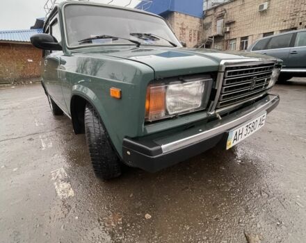 Зеленый ВАЗ 2107, объемом двигателя 1.5 л и пробегом 105 тыс. км за 1250 $, фото 2 на Automoto.ua