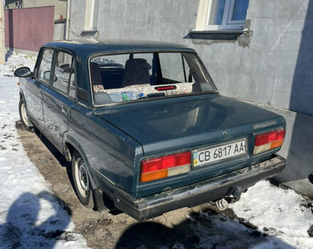 Зеленый ВАЗ 2107, объемом двигателя 1.5 л и пробегом 221 тыс. км за 1200 $, фото 2 на Automoto.ua