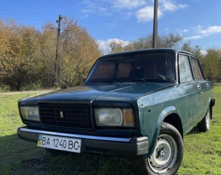 Зелений ВАЗ 2107, об'ємом двигуна 1.5 л та пробігом 92 тис. км за 714 $, фото 1 на Automoto.ua