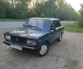 Зеленый ВАЗ 2107, объемом двигателя 5 л и пробегом 80 тыс. км за 1100 $, фото 1 на Automoto.ua