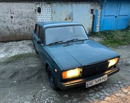 Зелений ВАЗ 2107, об'ємом двигуна 1.5 л та пробігом 190 тис. км за 600 $, фото 1 на Automoto.ua