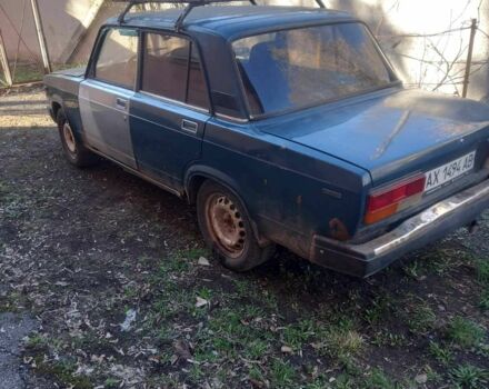 Зеленый ВАЗ 2107, объемом двигателя 1.5 л и пробегом 1000 тыс. км за 284 $, фото 1 на Automoto.ua