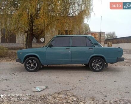 Зеленый ВАЗ 2107, объемом двигателя 1.5 л и пробегом 35 тыс. км за 1350 $, фото 7 на Automoto.ua