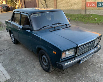 Зеленый ВАЗ 2107, объемом двигателя 1.5 л и пробегом 200 тыс. км за 710 $, фото 3 на Automoto.ua