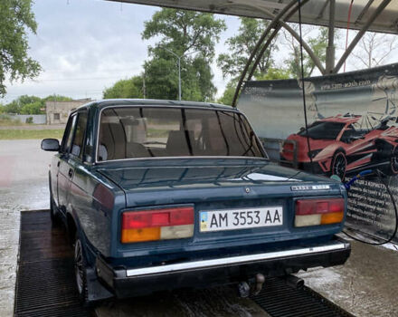 Зелений ВАЗ 2107, об'ємом двигуна 1.5 л та пробігом 200 тис. км за 1200 $, фото 4 на Automoto.ua