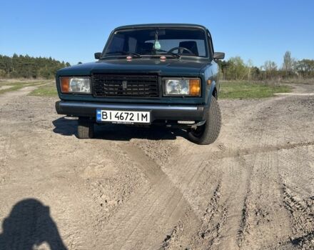 Зеленый ВАЗ 2107, объемом двигателя 1.5 л и пробегом 3 тыс. км за 1657 $, фото 5 на Automoto.ua