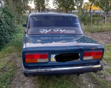 Зелений ВАЗ 2107, об'ємом двигуна 1.5 л та пробігом 150 тис. км за 850 $, фото 2 на Automoto.ua