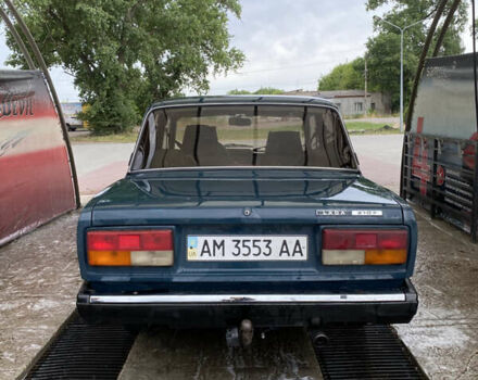 Зелений ВАЗ 2107, об'ємом двигуна 1.5 л та пробігом 200 тис. км за 1200 $, фото 5 на Automoto.ua