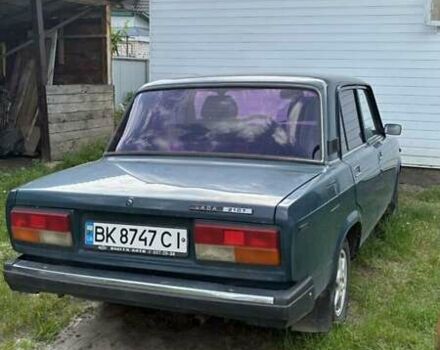 Зеленый ВАЗ 2107, объемом двигателя 1.45 л и пробегом 95 тыс. км за 1550 $, фото 1 на Automoto.ua