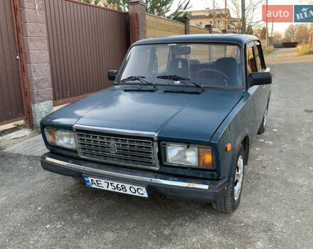 Зеленый ВАЗ 2107, объемом двигателя 1.5 л и пробегом 200 тыс. км за 710 $, фото 1 на Automoto.ua