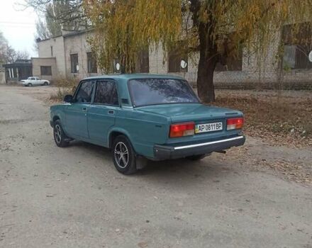 Зеленый ВАЗ 2107, объемом двигателя 1.5 л и пробегом 35 тыс. км за 1350 $, фото 4 на Automoto.ua