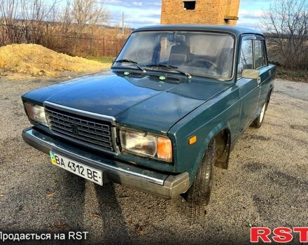 Зеленый ВАЗ 2107, объемом двигателя 1.5 л и пробегом 100 тыс. км за 800 $, фото 5 на Automoto.ua