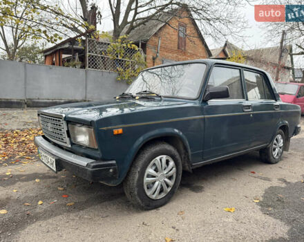 Зеленый ВАЗ 2107, объемом двигателя 1.45 л и пробегом 100 тыс. км за 1200 $, фото 2 на Automoto.ua