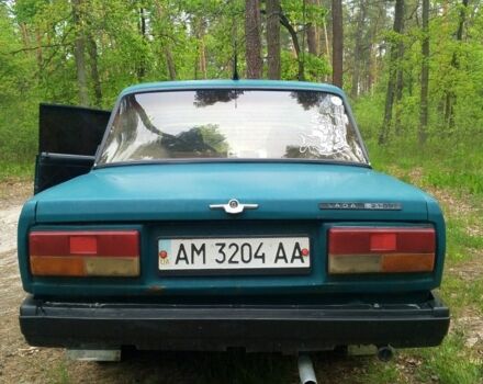 Зеленый ВАЗ 2107, объемом двигателя 1 л и пробегом 1 тыс. км за 1200 $, фото 3 на Automoto.ua