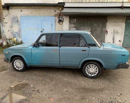 Зеленый ВАЗ 2107, объемом двигателя 1.3 л и пробегом 350 тыс. км за 500 $, фото 1 на Automoto.ua