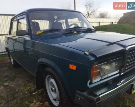 Зелений ВАЗ 2107, об'ємом двигуна 1.45 л та пробігом 98 тис. км за 1000 $, фото 1 на Automoto.ua