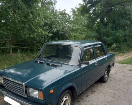 Зеленый ВАЗ 2107, объемом двигателя 1 л и пробегом 106 тыс. км за 1800 $, фото 1 на Automoto.ua