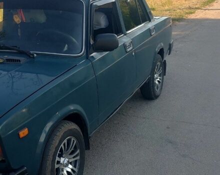 Зеленый ВАЗ 2107, объемом двигателя 1.5 л и пробегом 36 тыс. км за 2100 $, фото 2 на Automoto.ua