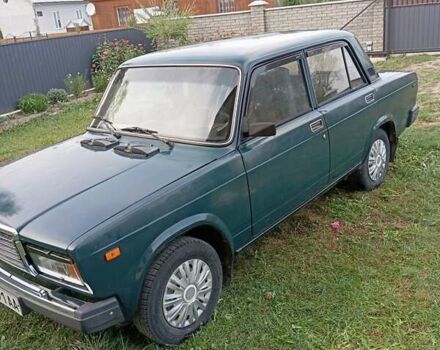 Зеленый ВАЗ 2107, объемом двигателя 1.45 л и пробегом 100 тыс. км за 1250 $, фото 2 на Automoto.ua