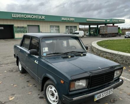 Зеленый ВАЗ 2107, объемом двигателя 1.5 л и пробегом 55 тыс. км за 900 $, фото 2 на Automoto.ua