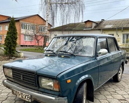 Зелений ВАЗ 2107, об'ємом двигуна 1.5 л та пробігом 94 тис. км за 800 $, фото 1 на Automoto.ua
