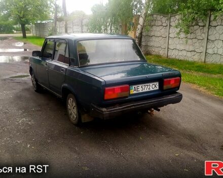 Зеленый ВАЗ 2107, объемом двигателя 1.5 л и пробегом 509 тыс. км за 850 $, фото 4 на Automoto.ua
