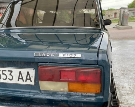 Зелений ВАЗ 2107, об'ємом двигуна 1.5 л та пробігом 200 тис. км за 1200 $, фото 8 на Automoto.ua