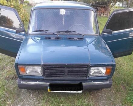 Зелений ВАЗ 2107, об'ємом двигуна 1.5 л та пробігом 150 тис. км за 850 $, фото 1 на Automoto.ua