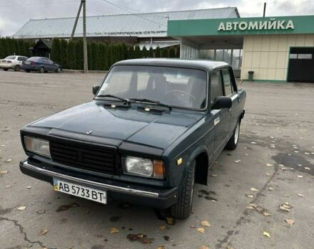 Зеленый ВАЗ 2107, объемом двигателя 1.5 л и пробегом 55 тыс. км за 900 $, фото 3 на Automoto.ua