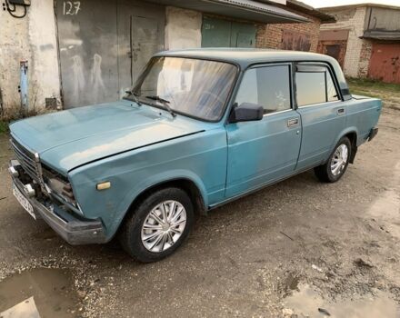 Зеленый ВАЗ 2107, объемом двигателя 1.3 л и пробегом 350 тыс. км за 500 $, фото 2 на Automoto.ua