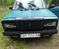 Зеленый ВАЗ 2107, объемом двигателя 1 л и пробегом 1 тыс. км за 1200 $, фото 2 на Automoto.ua