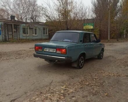 Зеленый ВАЗ 2107, объемом двигателя 1.5 л и пробегом 35 тыс. км за 1350 $, фото 3 на Automoto.ua