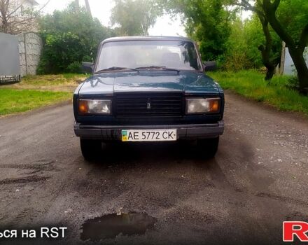 Зеленый ВАЗ 2107, объемом двигателя 1.5 л и пробегом 509 тыс. км за 850 $, фото 1 на Automoto.ua
