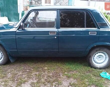 Зеленый ВАЗ 2107, объемом двигателя 1.5 л и пробегом 208 тыс. км за 1300 $, фото 4 на Automoto.ua