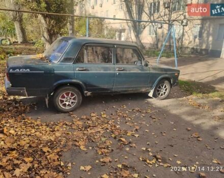 Зеленый ВАЗ 2107, объемом двигателя 1.45 л и пробегом 70 тыс. км за 800 $, фото 1 на Automoto.ua