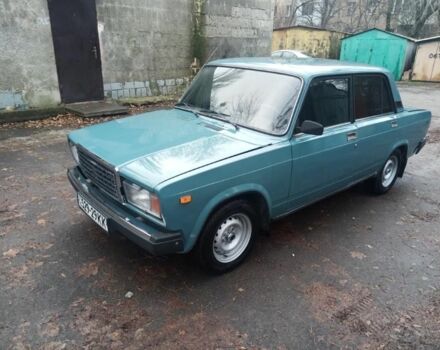 Зеленый ВАЗ 2107, объемом двигателя 1.6 л и пробегом 174 тыс. км за 1300 $, фото 1 на Automoto.ua