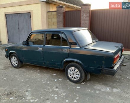 Зеленый ВАЗ 2107, объемом двигателя 1.5 л и пробегом 200 тыс. км за 710 $, фото 3 на Automoto.ua