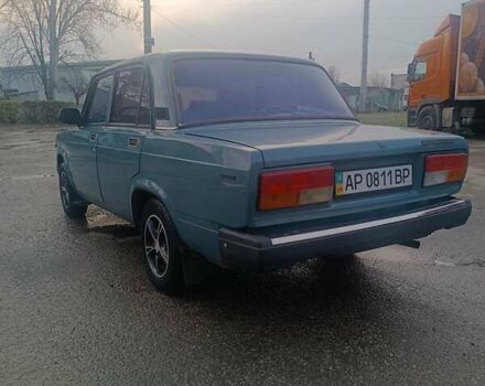 Зеленый ВАЗ 2107, объемом двигателя 1.5 л и пробегом 135 тыс. км за 1300 $, фото 5 на Automoto.ua