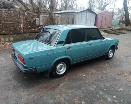 Зеленый ВАЗ 2107, объемом двигателя 1.6 л и пробегом 174 тыс. км за 1300 $, фото 2 на Automoto.ua
