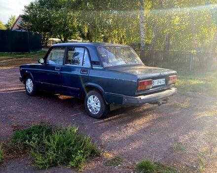 Зеленый ВАЗ 2107, объемом двигателя 1.5 л и пробегом 200 тыс. км за 600 $, фото 3 на Automoto.ua