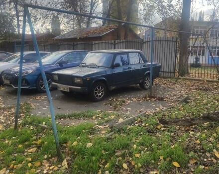 Зеленый ВАЗ 2107, объемом двигателя 1.45 л и пробегом 70 тыс. км за 800 $, фото 2 на Automoto.ua