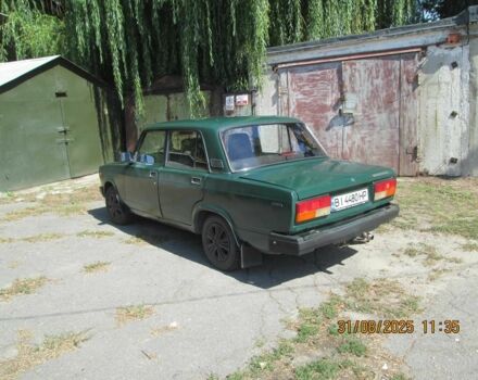 Зеленый ВАЗ 2107, объемом двигателя 1.5 л и пробегом 3 тыс. км за 921 $, фото 2 на Automoto.ua