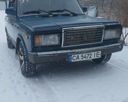 ВАЗ 2107 2004 в Черкассах на Automoto.ua Зеленый ВАЗ 2107, объемом двигателя 1.5 л и пробегом 146 тыс. км за 1600 $, фото 1 на Automoto.ua